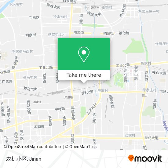 农机小区 map
