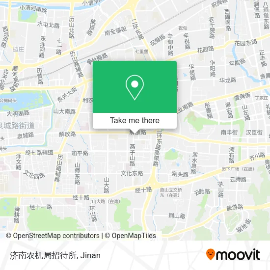 济南农机局招待所 map