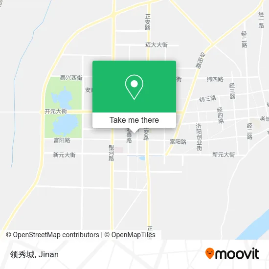 领秀城 map