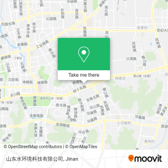 山东水环境科技有限公司 map
