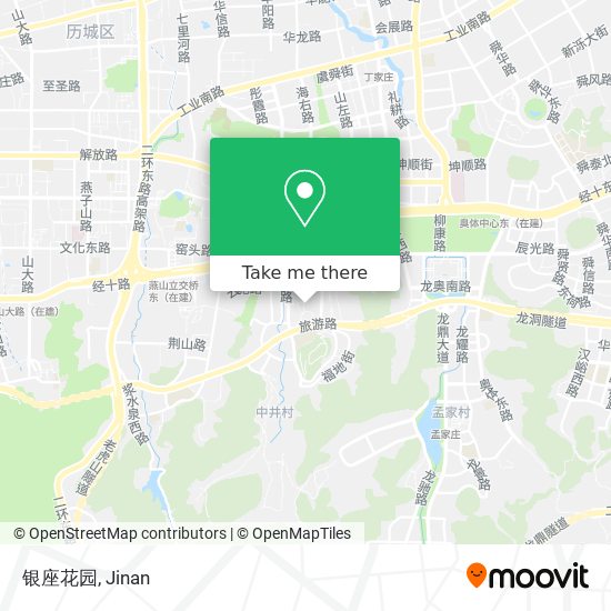 银座花园 map