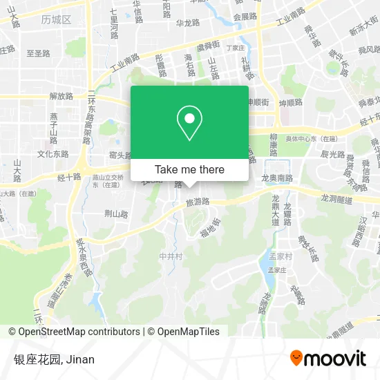 银座花园 map