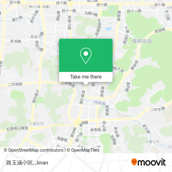 路玉涵小区 map