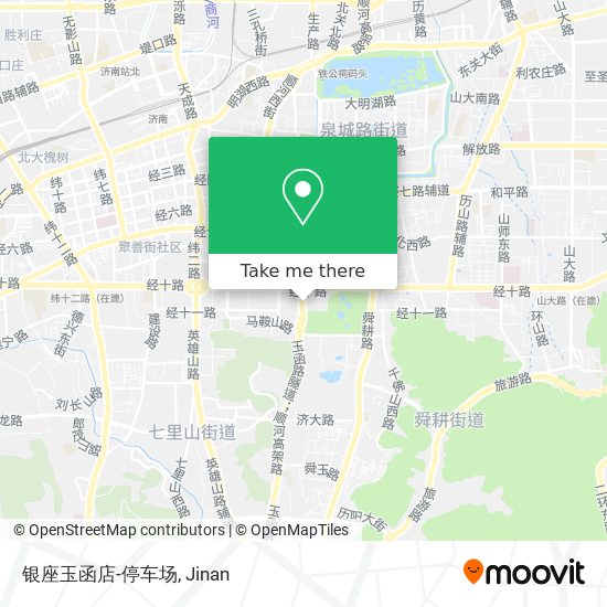 银座玉函店-停车场 map