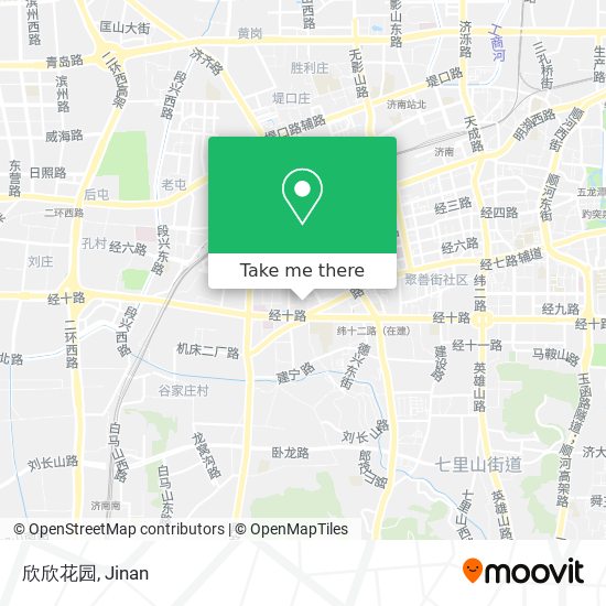 欣欣花园 map