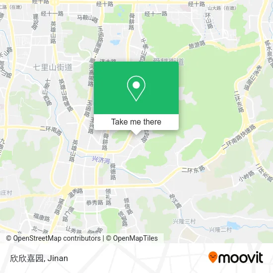 欣欣嘉园 map
