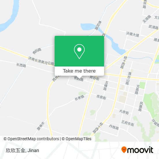 欣欣五金 map