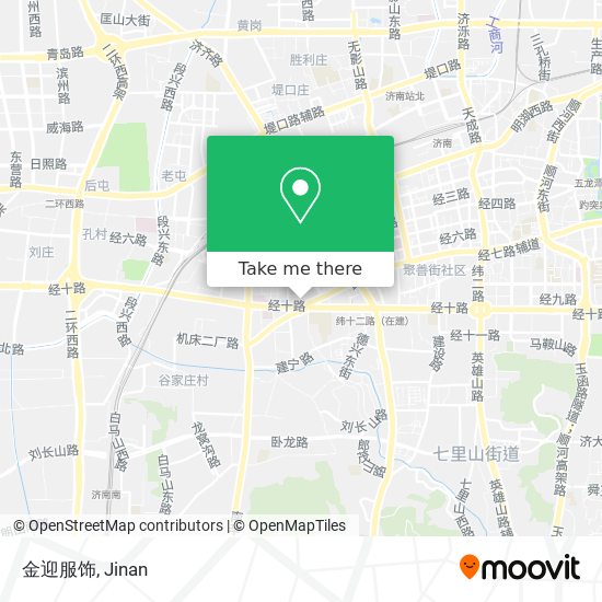 金迎服饰 map