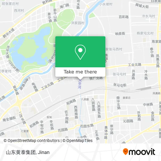 山东黄泰集团 map