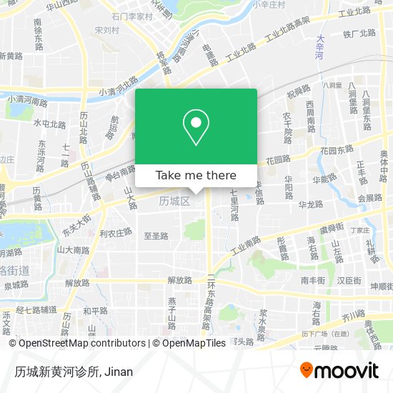 历城新黄河诊所 map