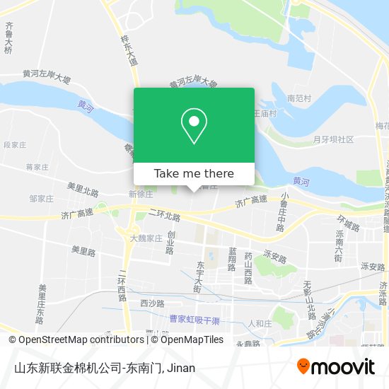 山东新联金棉机公司-东南门 map