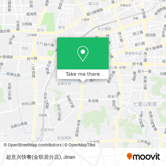 超意兴快餐(金联居分店) map