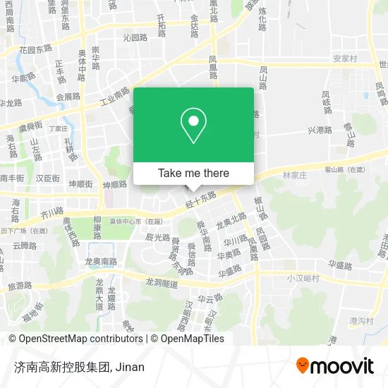 济南高新控股集团 map