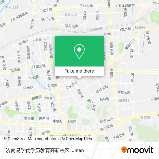 济南易学优学历教育高新校区 map