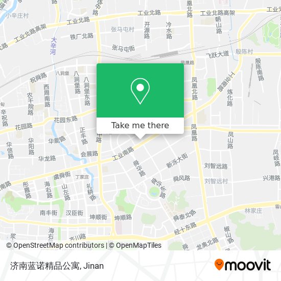 济南蓝诺精品公寓 map