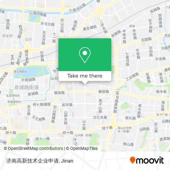济南高新技术企业申请 map