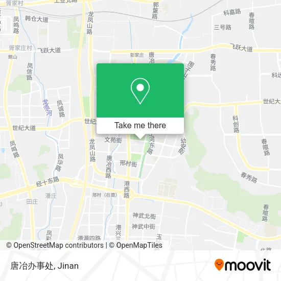 唐冶办事处 map
