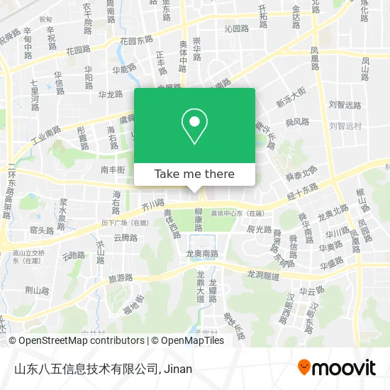 山东八五信息技术有限公司 map