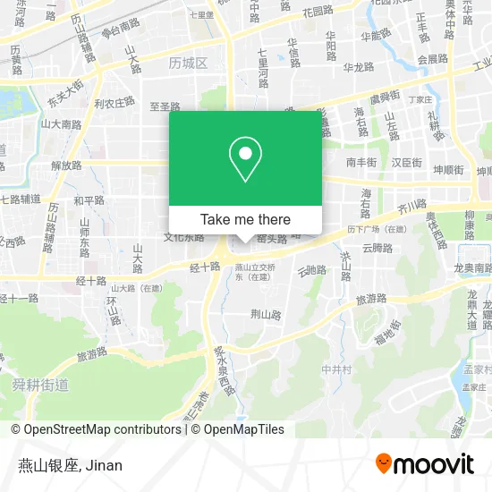 燕山银座 map