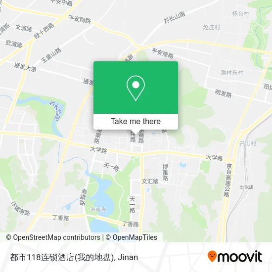 都市118连锁酒店(我的地盘) map