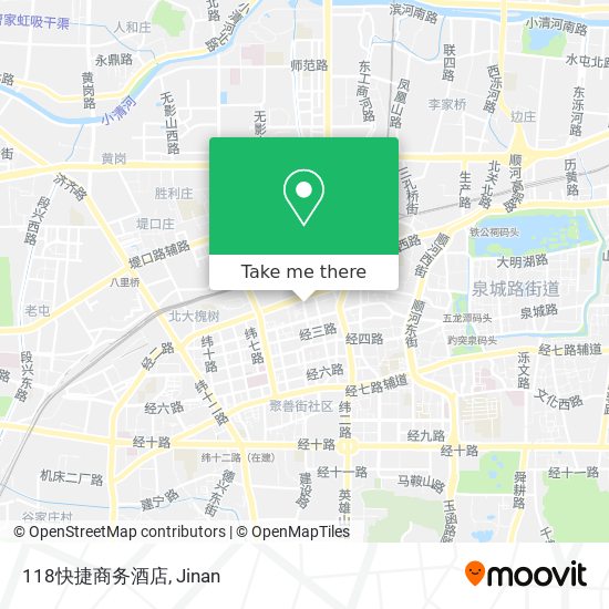 118快捷商务酒店 map