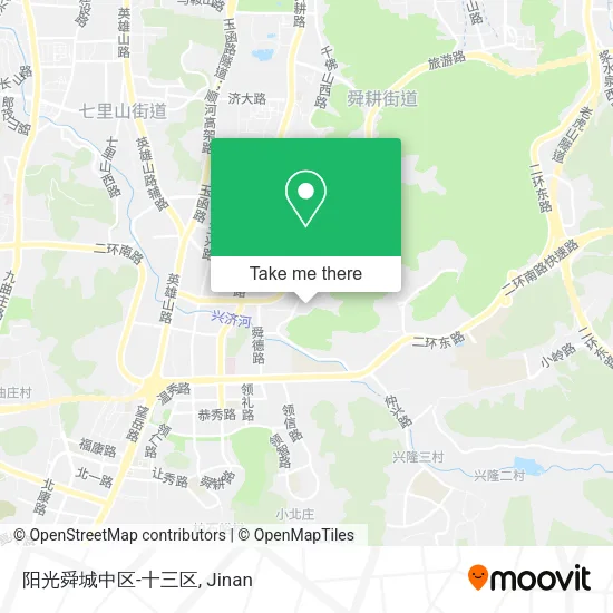 阳光舜城中区-十三区 map