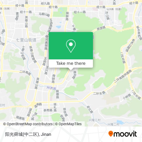 阳光舜城(中二区) map
