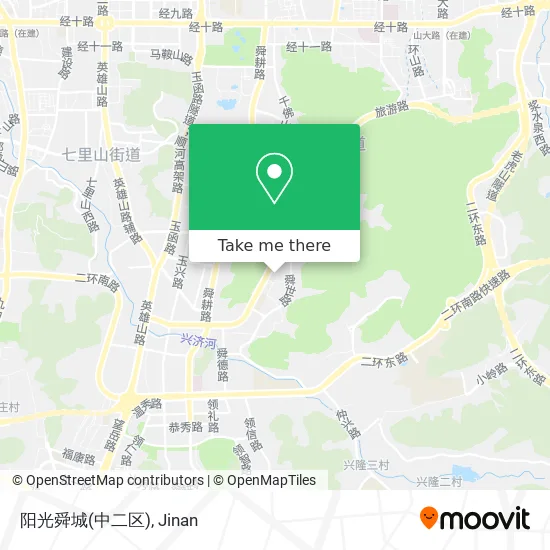 阳光舜城(中二区) map