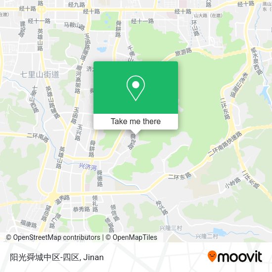 阳光舜城中区-四区 map