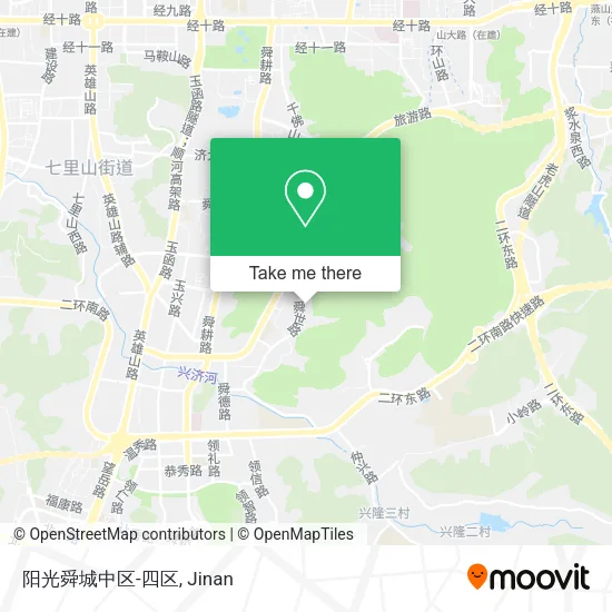 阳光舜城中区-四区 map