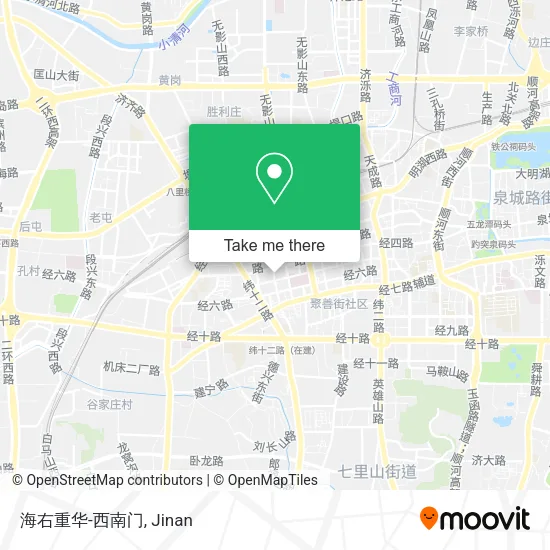 海右重华-西南门 map