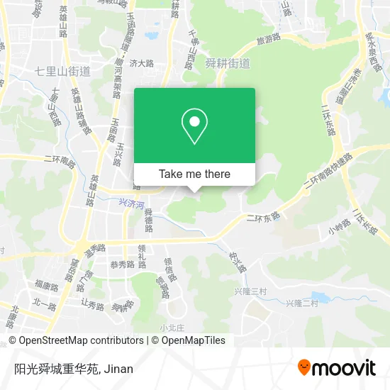 阳光舜城重华苑 map