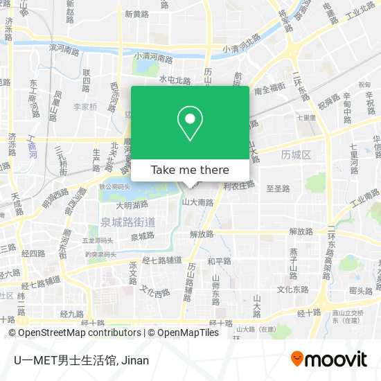 U一MET男士生活馆 map