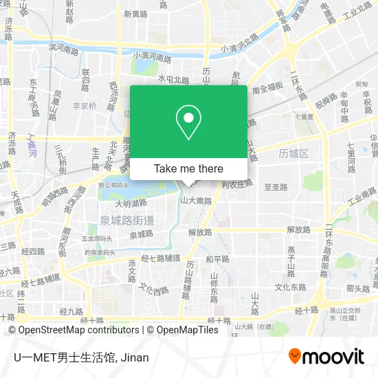 U一MET男士生活馆 map