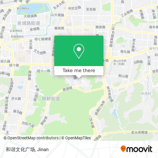 和谐文化广场 map