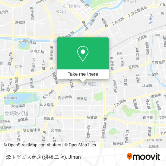 漱玉平民大药房(洪楼二店) map