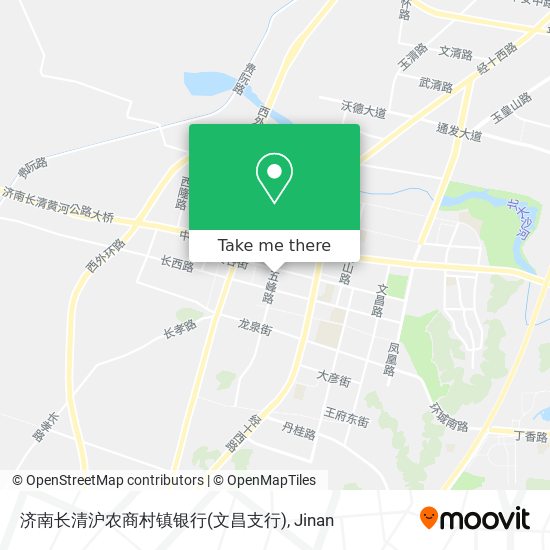 济南长清沪农商村镇银行(文昌支行) map
