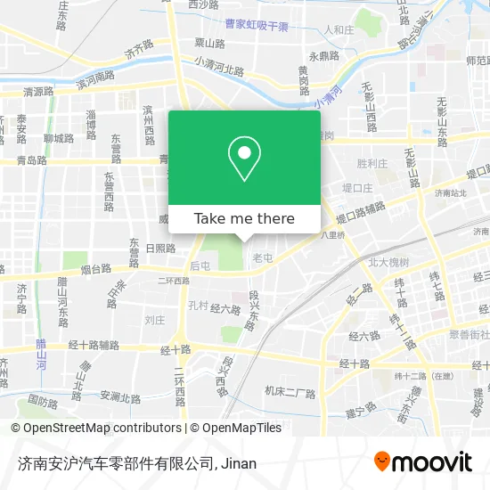 济南安沪汽车零部件有限公司 map