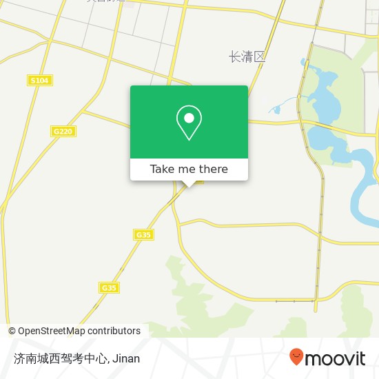 济南城西驾考中心 map
