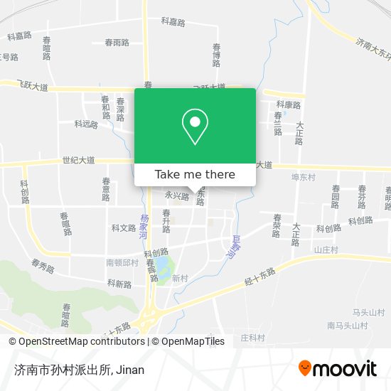 济南市孙村派出所 map