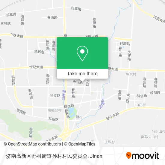 济南高新区孙村街道孙村村民委员会 map
