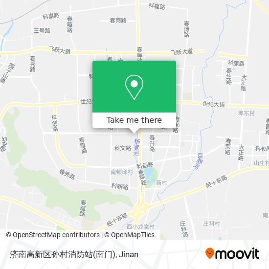 济南高新区孙村消防站(南门) map