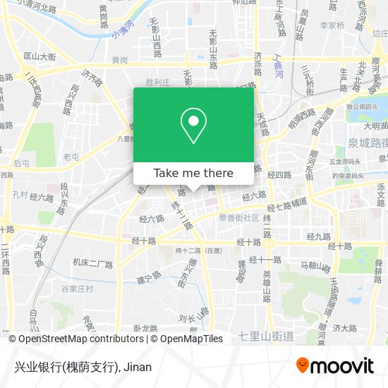 兴业银行(槐荫支行) map