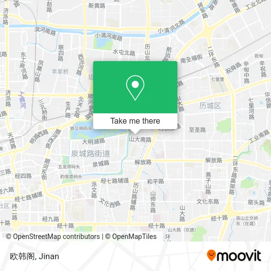 欧韩阁 map