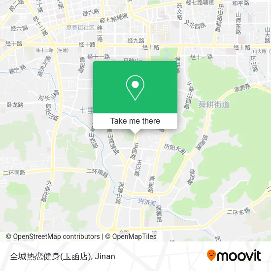 全城热恋健身(玉函店) map