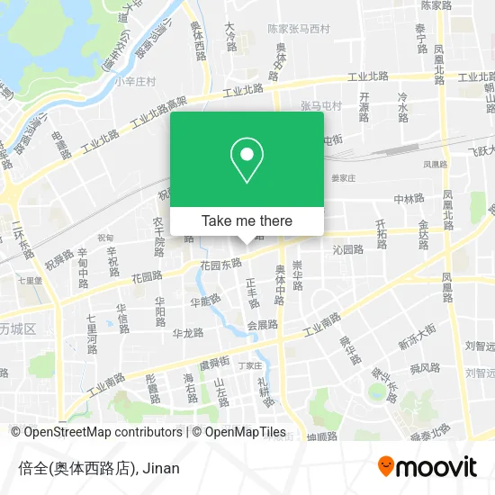 倍全(奥体西路店) map