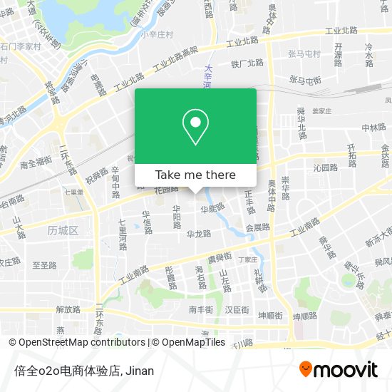 倍全o2o电商体验店 map