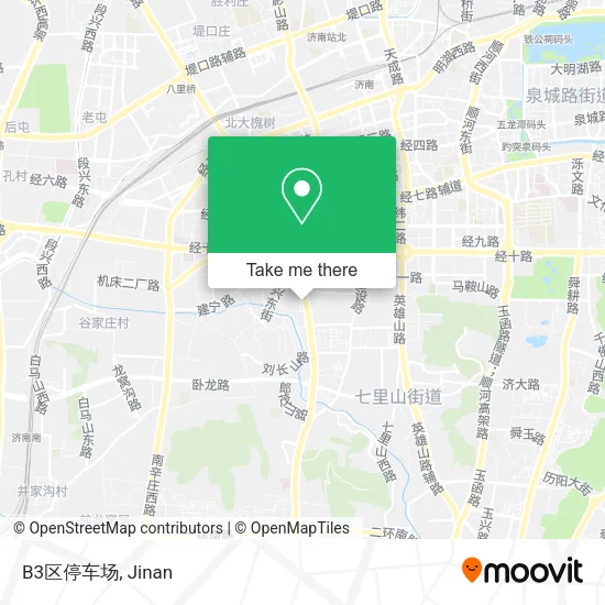 B3区停车场 map