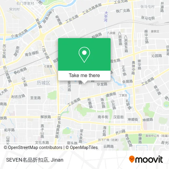 SEVEN名品折扣店 map