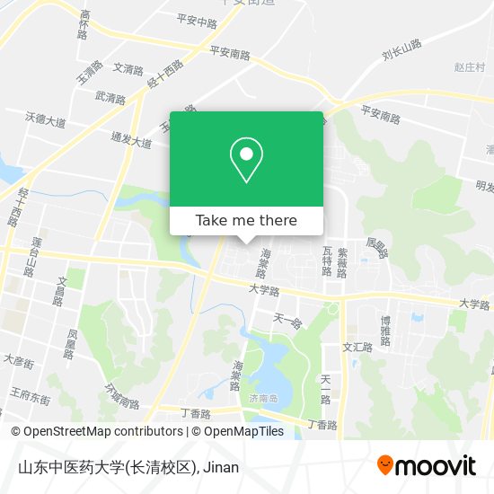 山东中医药大学(长清校区) map